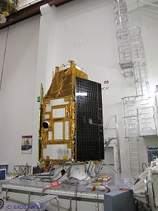 PLEIADES satellite vibration tests